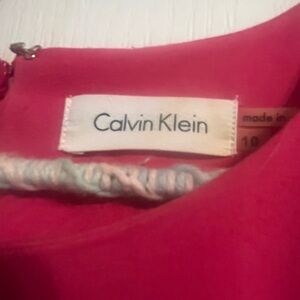 Calvin Klein Vibrant Red Apparel